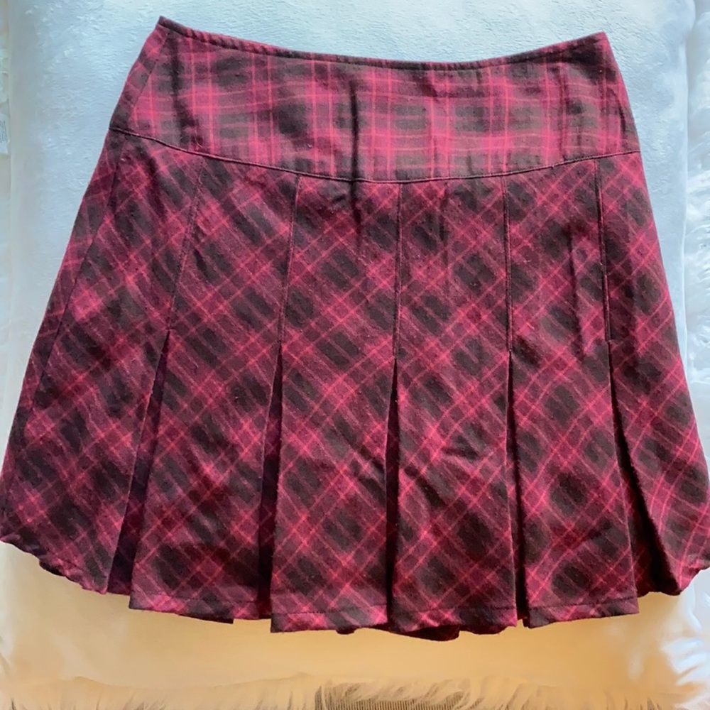 American Girl plaid skirt